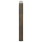 vidaXL Dining Table Legs V-Shape 2 pcs Natural Steel 100x(72-73.3) cm Steel