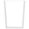vidaXL Dining Table Legs V-Shape 3 pcs White 70x(72-73.3) cm Steel