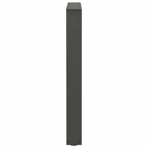 vidaXL Dining Table Legs V-Shape 3 pcs Anthracite 70x(72-73.3) cm Steel