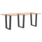 vidaXL Dining Table Legs V-Shape 3 pcs Anthracite 70x(72-73.3) cm Steel