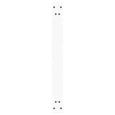 vidaXL Dining Table Legs V-Shape 3 pcs White 90x(72-73.3) cm Steel