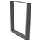 vidaXL Dining Table Legs V-Shape 3 pcs Anthracite 90x(72-73.3) cm Steel