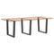 vidaXL Dining Table Legs V-Shape 3 pcs Anthracite 90x(72-73.3) cm Steel