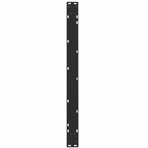 vidaXL Dining Table Legs V-Shape 3 pcs Black 100x(72-73.3) cm Steel