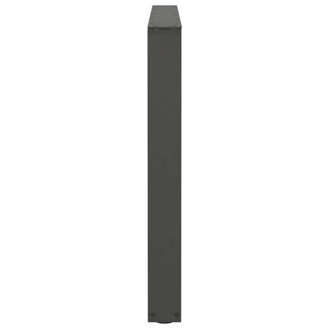 vidaXL Dining Table Legs V-Shape 3 pcs Anthracite 100x(72-73.3) cm Steel