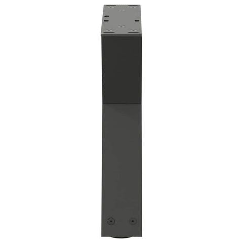 vidaXL Coffee Table Legs 2 pcs Anthracite 30x(30-31.3) cm Steel