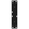 vidaXL Coffee Table Legs 2 pcs Black 40x(30-31.3) cm Steel
