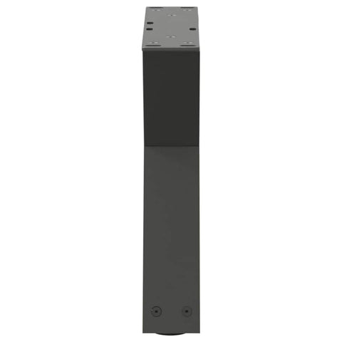 vidaXL Coffee Table Legs 2 pcs Anthracite 50x(30-31.3) cm Steel