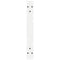 vidaXL Coffee Table Legs 2 pcs White 60x(30-31.3) cm Steel