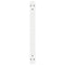 vidaXL Coffee Table Legs 2 pcs White 70x(30-31.3) cm Steel