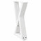 vidaXL Coffee Table Legs 2 pcs White 28x(42-43.3) cm Steel
