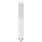 vidaXL Coffee Table Legs 2 pcs White 28x(42-43.3) cm Steel