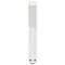 vidaXL Coffee Table Legs 2 pcs White 38x(42-43.3) cm Steel