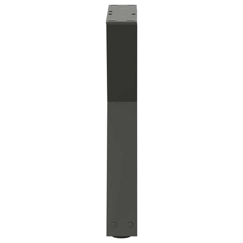 vidaXL Coffee Table Legs 2 pcs Anthracite 38x(42-43.3) cm Steel