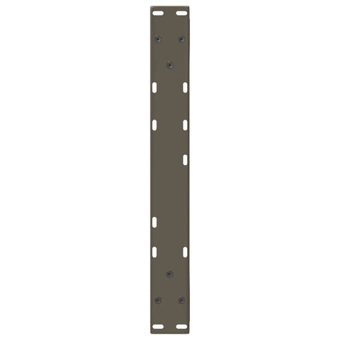 vidaXL Coffee Table Legs 2 pcs Natural Steel 50x(42-43.3) cm Steel