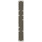 vidaXL Coffee Table Legs 2 pcs Natural Steel 50x(42-43.3) cm Steel