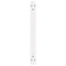 vidaXL Coffee Table Legs 2 pcs White 70x(42-43.3) cm Steel