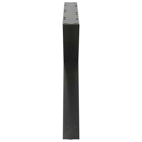vidaXL Coffee Table Legs 2 pcs Anthracite 70x(42-43.3) cm Steel