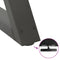 vidaXL Coffee Table Legs 2 pcs Anthracite 70x(42-43.3) cm Steel