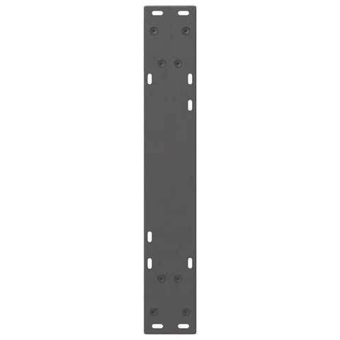 vidaXL Dining Table Legs 2 pcs Anthracite 50x(72-73.3) cm Steel