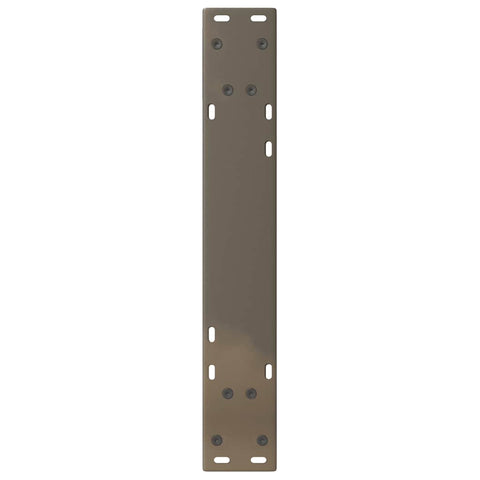 vidaXL Dining Table Legs 2 pcs Natural Steel 60x(72-73.3) cm Steel