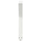 vidaXL Dining Table Legs 2 pcs White 80x(72-73.3) cm Steel
