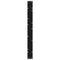 vidaXL Dining Table Legs 2 pcs Black 90x(72-73.3) cm Steel