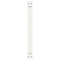 vidaXL Dining Table Legs 2 pcs White 90x(72-73.3) cm Steel