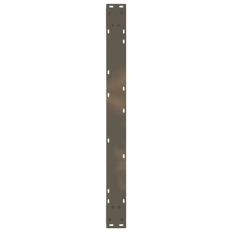 vidaXL Dining Table Legs 2 pcs Natural Steel 90x(72-73.3) cm Steel