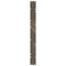 vidaXL Dining Table Legs 2 pcs Natural Steel 90x(72-73.3) cm Steel