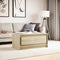 vidaXL Coffee Table with LED Lights Sonoma Oak Engineered Wood