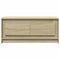 vidaXL Coffee Table with LED Lights Sonoma Oak Engineered Wood