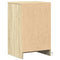 vidaXL Bedside Cabinets with LED Lights 2 pcs Sonoma Oak Engineered Wood