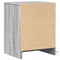 vidaXL Bedside Cabinets with LED Lights 2 pcs Grey Sonoma Engineered Wood