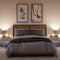 vidaXL Bedside Cabinets with LED Lights 2 pcs Sonoma Oak Engineered Wood