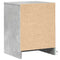 vidaXL Bedside Cabinets with LED Lights 2 pcs Concrete Grey Engineered Wood