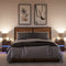vidaXL Bedside Cabinets with LED Lights 2 pcs Brown Oak Engineered Wood