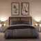 vidaXL Bedside Cabinets with LED Lights 2 pcs Sonoma Oak Engineered Wood