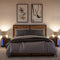 vidaXL Bedside Cabinets with LED Lights 2 pcs Brown Oak Engineered Wood