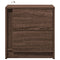 vidaXL Bedside Cabinets with LED Lights 2 pcs Brown Oak Engineered Wood