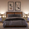 vidaXL Wall-mounted Bedside Cabinets with LED Lights 2 pcs Sonoma Oak