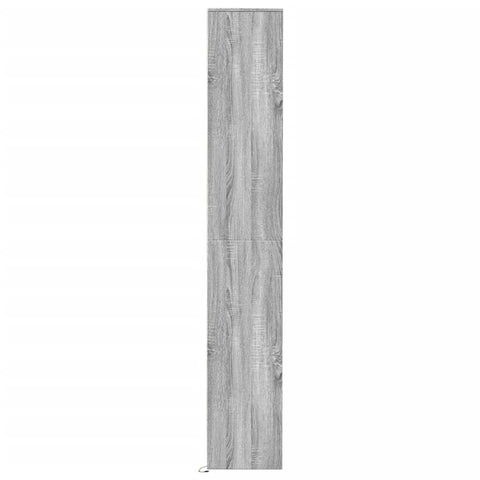 vidaXL Sideboard with LED Grey Sonoma 36x32.5x200 cm Engineered Wood