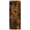 vidaXL Sideboard with LED Smoked Oak 77x34x85 cm Engineered Wood