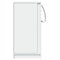 vidaXL Sideboard with LED White 42.5x34x85 cm Engineered Wood
