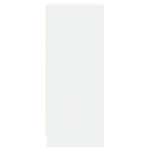 vidaXL Sideboard with LED White 42.5x34x85 cm Engineered Wood