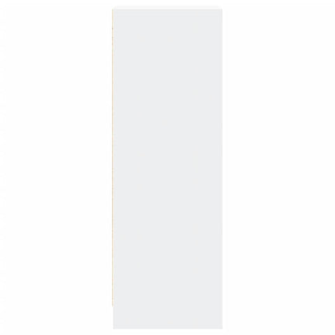 vidaXL Sideboard with LED White 42.5x34x100 cm Engineered Wood