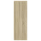 vidaXL Sideboard with LED Sonoma Oak 42.5x34x100 cm Engineered Wood