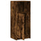 vidaXL Sideboard with LED Smoked Oak 42.5x34x100 cm Engineered Wood