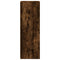 vidaXL Sideboard with LED Smoked Oak 42.5x34x100 cm Engineered Wood