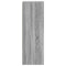 vidaXL Sideboard with LED Grey Sonoma 42.5x34x100 cm Engineered Wood